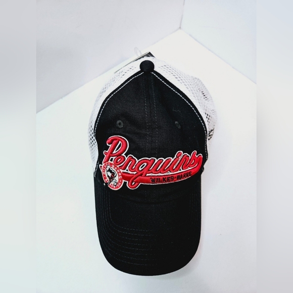 Vintage Pittsburgh Penguin NHL Hockey Reebok Hat/Cap OS Mesh Back Embroidered - Picture 4 of 12